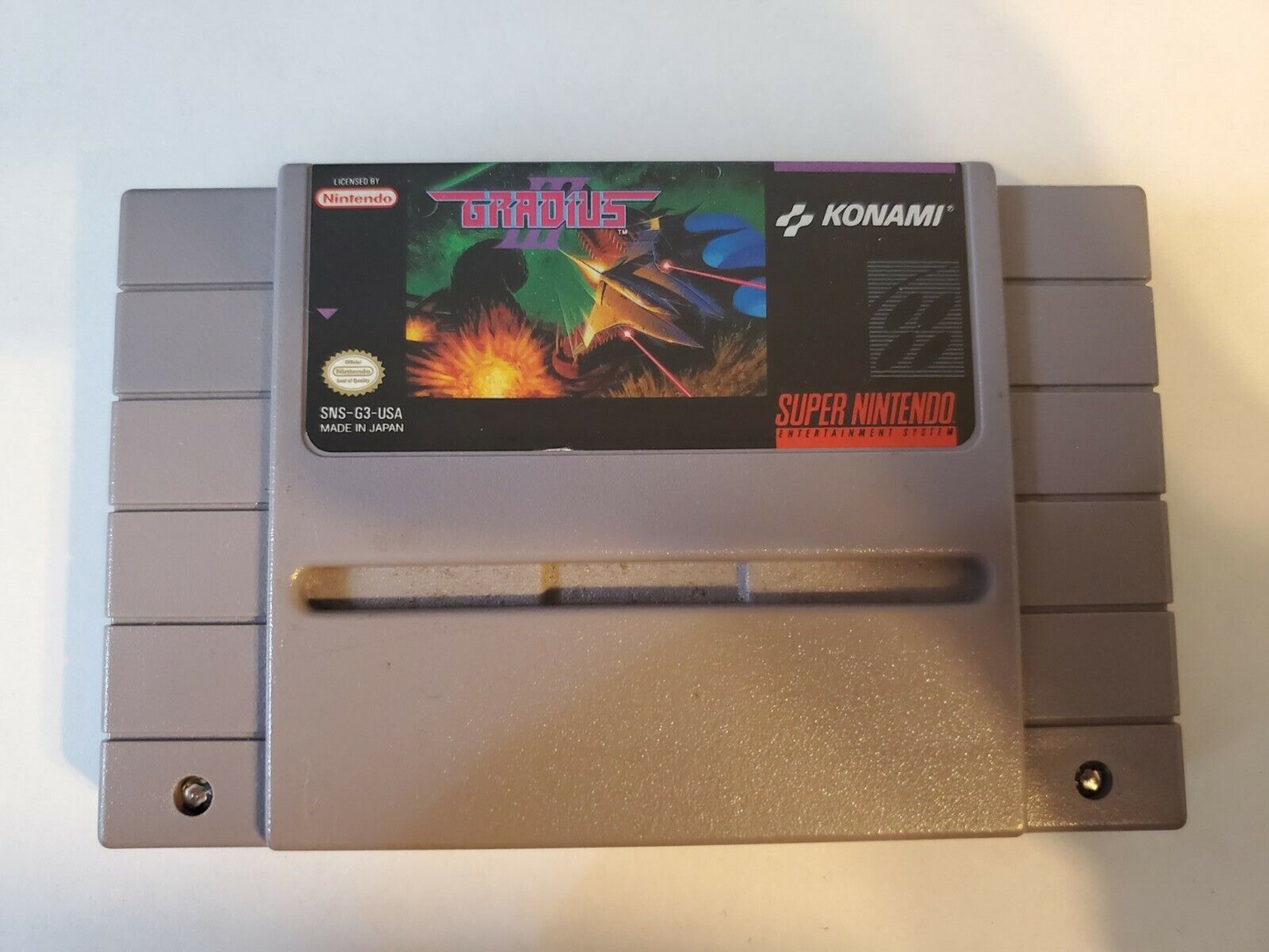 Gradius 3 - SNES