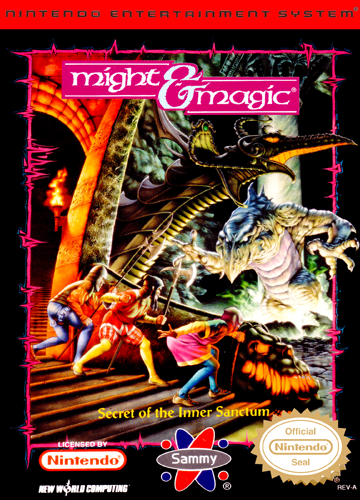 Might and Magic The Secret of the Inner Sanctum - NES