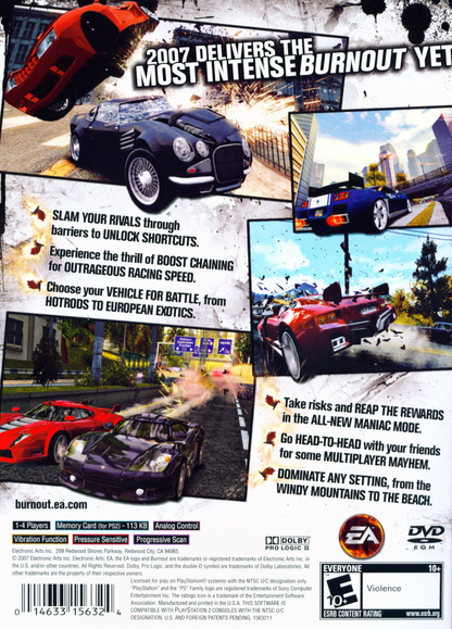 Burnout Dominator - PS2
