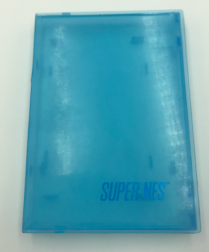 Cartridge Case | Official Clear Blue - SNES