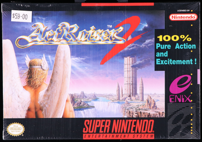 ActRaiser 2 SNES 9.6 A+ - NEBRASKA COLLECTION