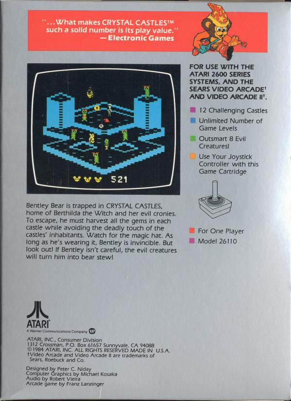 Crystal Castles - Atari 2600