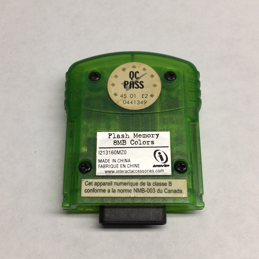 Intec Flash Memory | 8MB Green - Xbox