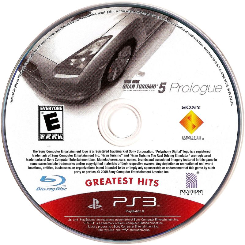 Gran Turismo 5: Prologue - Greatest Hits - PS3
