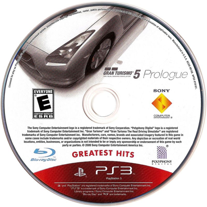 Gran Turismo 5: Prologue - Greatest Hits - PS3