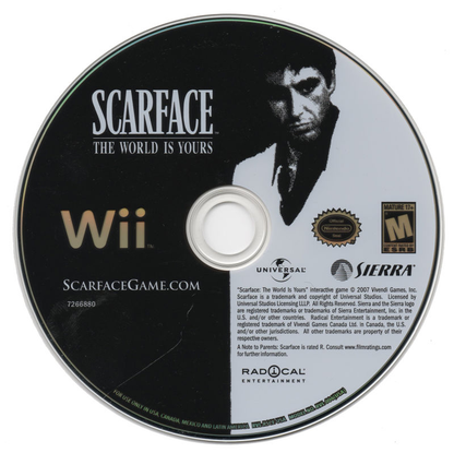 Scarface: The World is Yours - Wii
