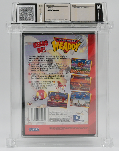 Dynamite Headdy SEGA GENESIS 9.6 A - NEBRASKA COLLECTION