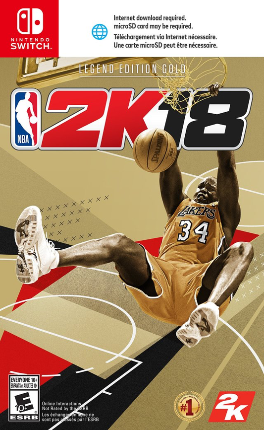 NBA 2K18 - Legend Edition Gold - Switch