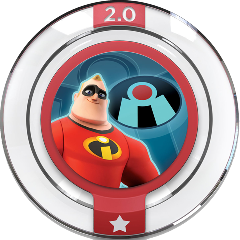 Round Power Disc | Glory Days - Disney Infinity 2.0