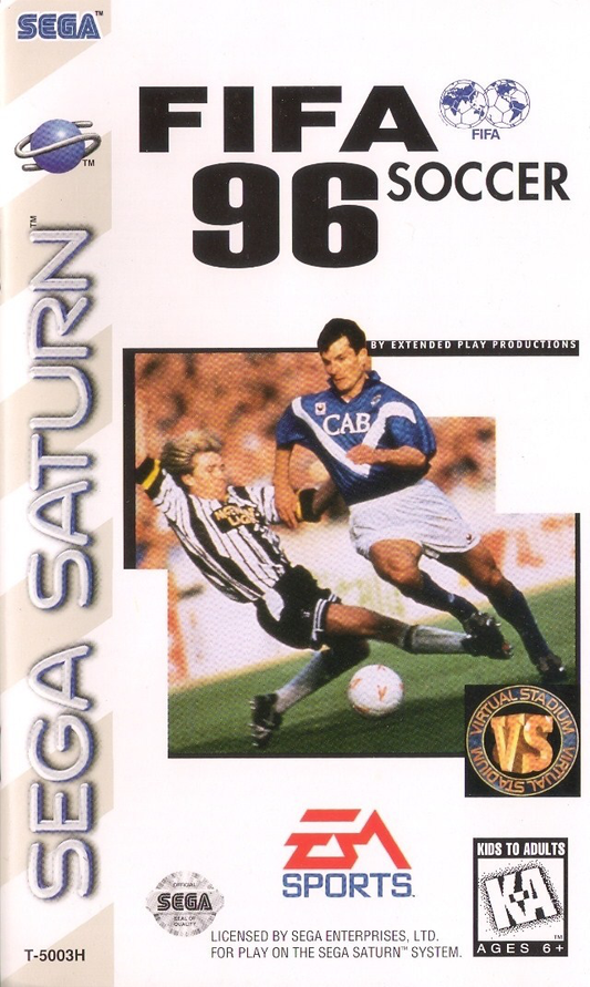 FIFA Soccer '96 - Sega Saturn