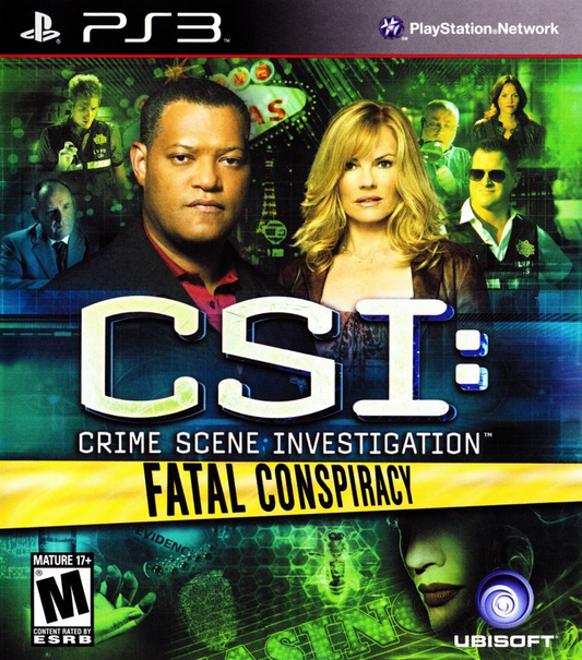 CSI: Fatal Conspiracy - PS3