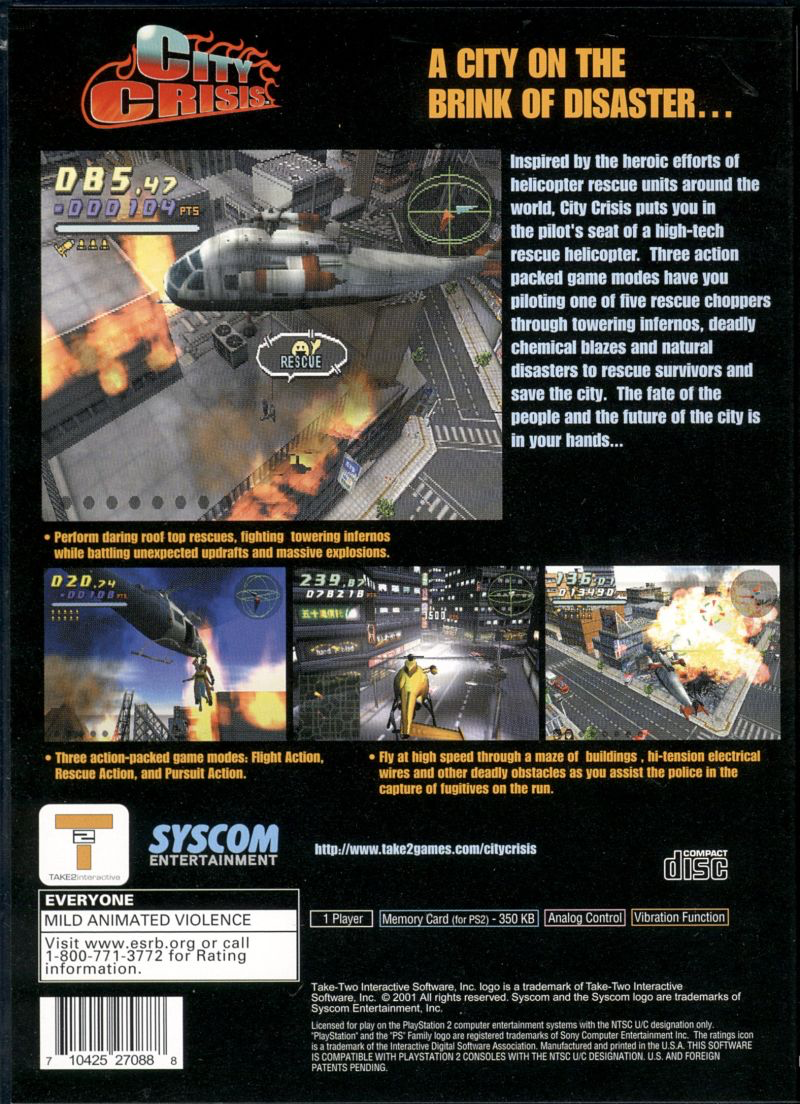 City Crisis - PS2