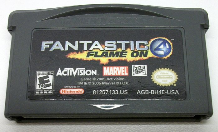 Fantastic 4 Flame On - GBA