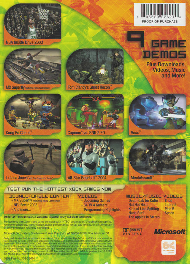 Exhibition Demo Disc Vol. 2 - Xbox
