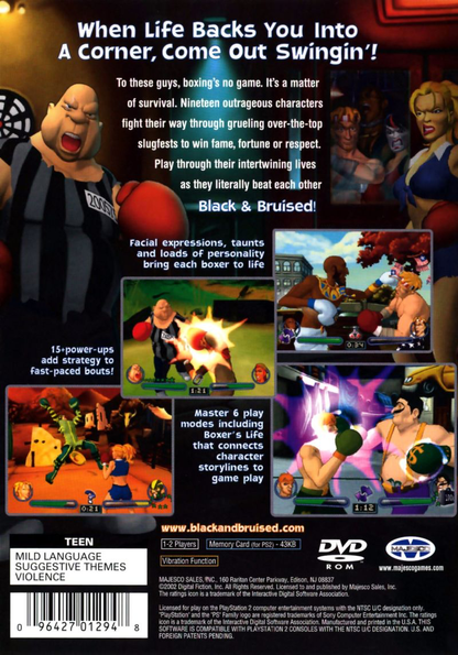 Black and Bruised - PS2