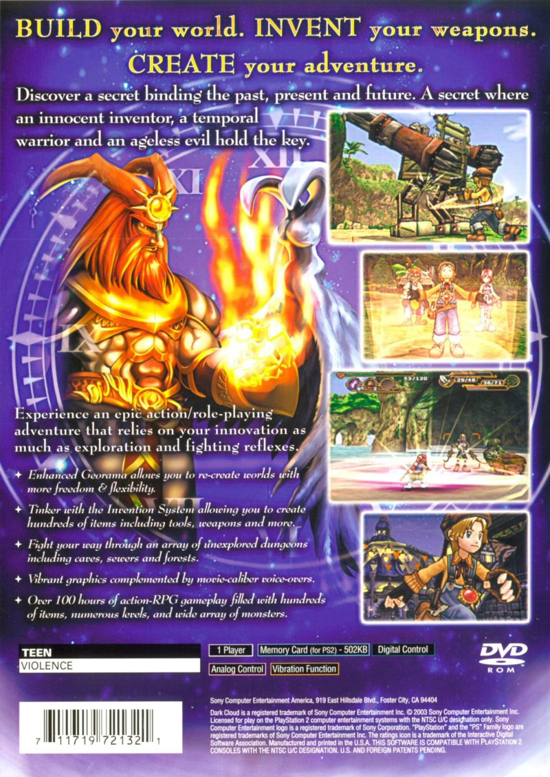 Dark Cloud Used PS2 Games For Sale Retro Video Game Store – Dial