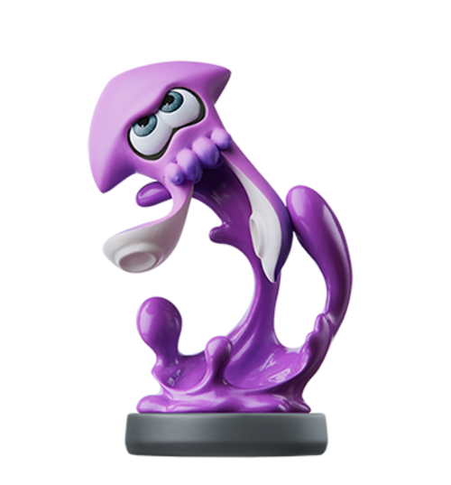 Inkling Squid | Purple - Amiibo - Splatoon Series