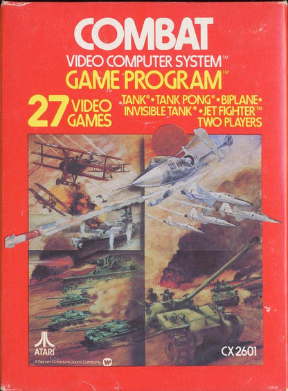 Combat (Text Label) - Atari 2600