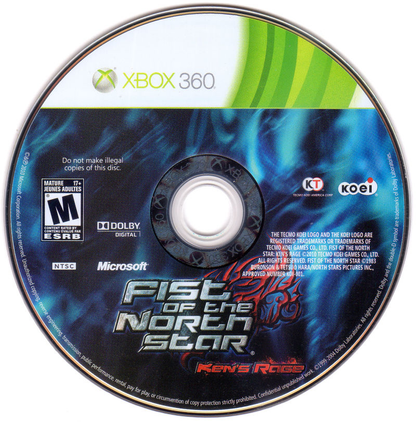 Fist of the North Star: Ken's Rage - Xbox 360