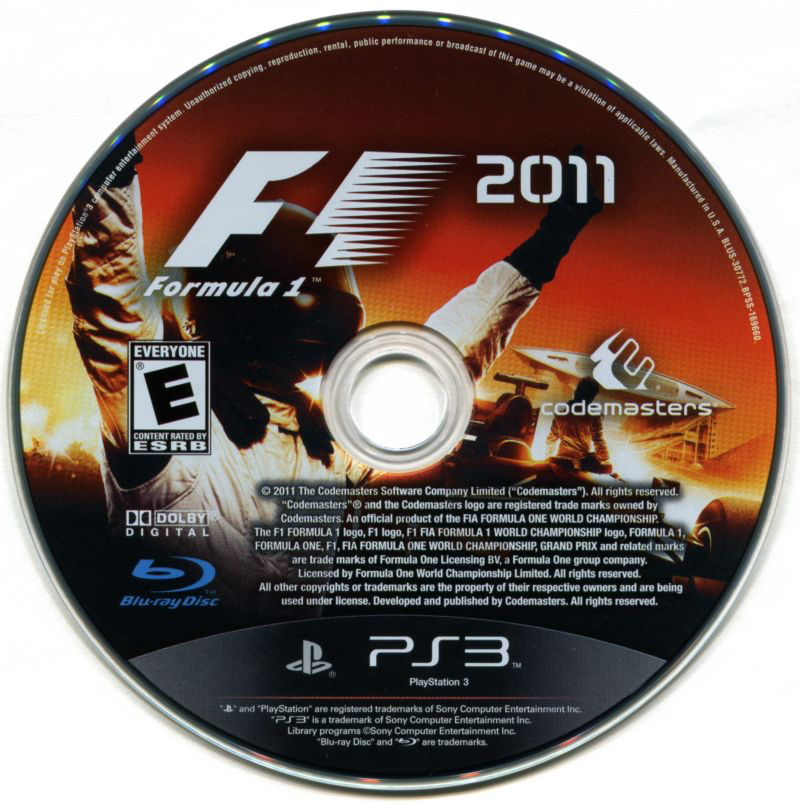F1: Formula 1 2011 - PS3