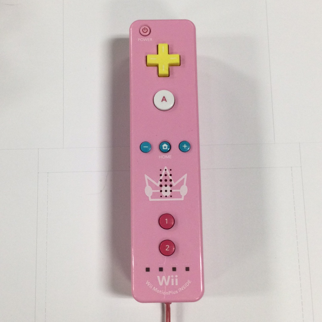 WiiMote Official Motion+ | Pink Peach Edition - Wii