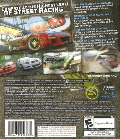 Need for Speed: Pro Street - PS3