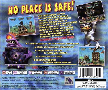 Rampage Through Time - PS1