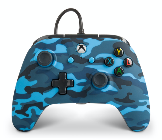 Power A Enhanced Wired Controller Night Cloud Camo - Xbox One