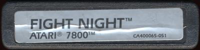 Fight Night - Atari 7800