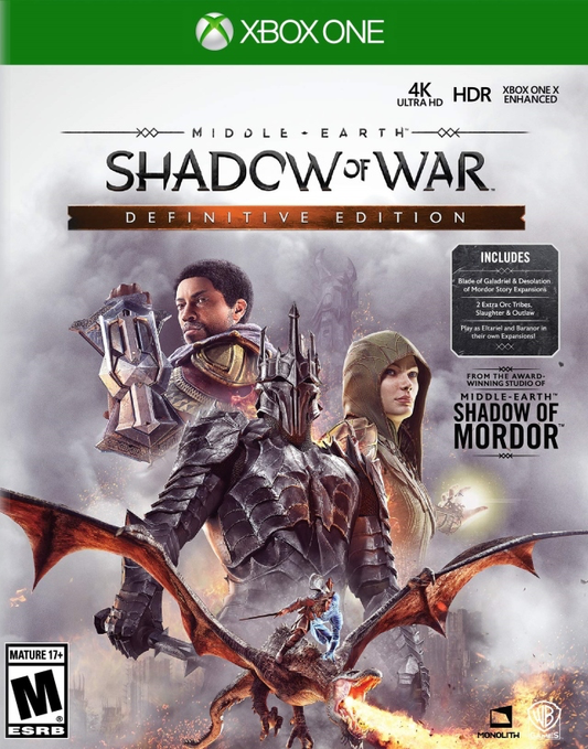 Middle Earth: Shadow of War - Definitive Edition - Xbox One