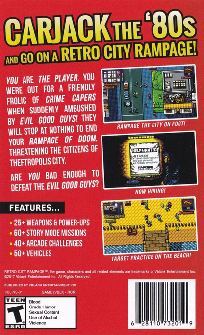 Retro City Rampage DX - Collector's Edition - Switch