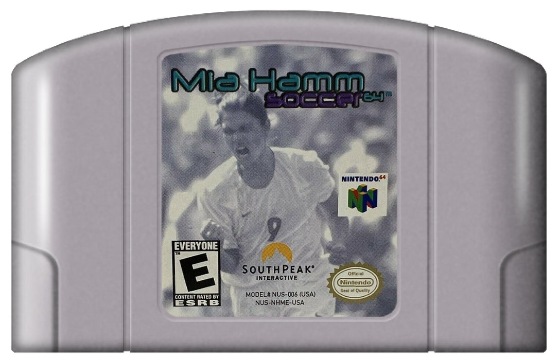 Mia Hamm Soccer 64 - N64
