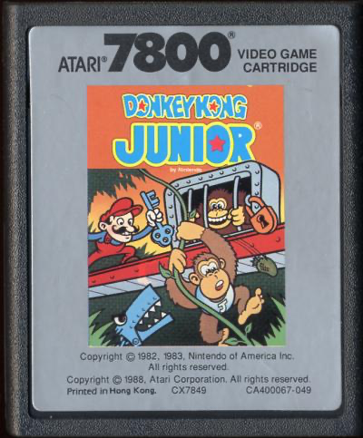 Donkey Kong Jr. - Atari 7800