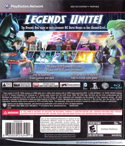 LEGO Batman 2: DC Super Heroes - PS3
