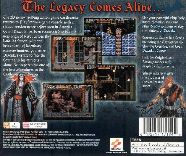 Castlevania Chronicles - PS1