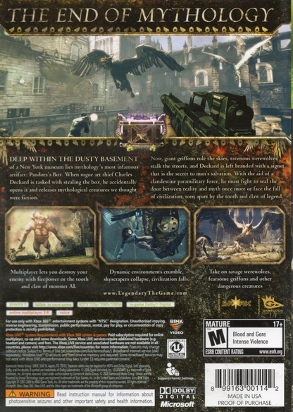 Legendary - Xbox 360