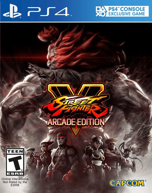Street Fighter V - Arcade Edition - PS4
