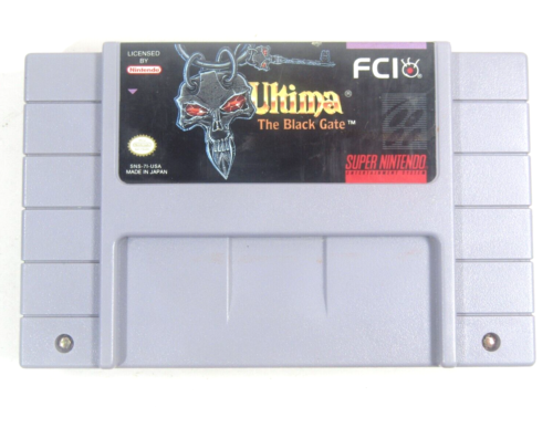 Ultima: The Black Gate - SNES