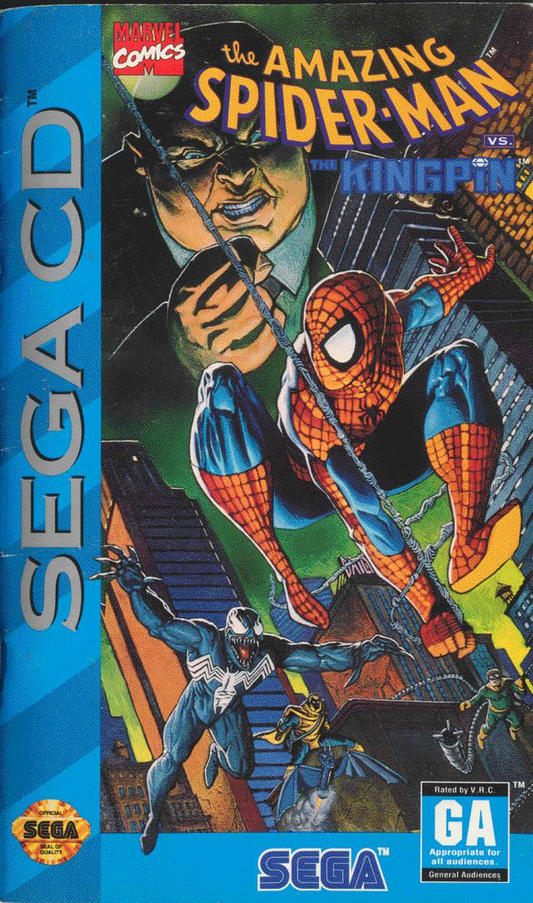 Amazing Spider-Man, The vs. The Kingpin - Sega CD
