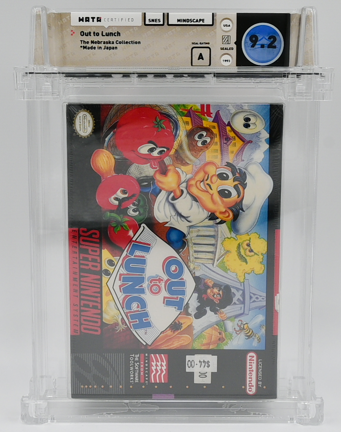 Out to Lunch SNES 9.2 A - NEBRASKA COLLECTION