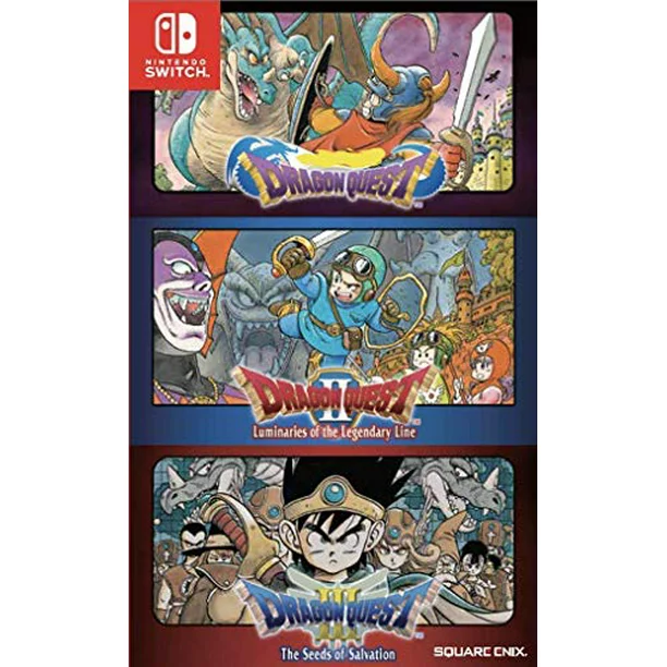 Dragon Quest / Dragon Quest II Luminaries of the Legendary Line / Dragon Quest III Seeds of Salvation - Switch