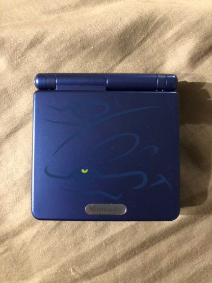 Console System Gameboy Advance SP Pokemon Sapphire Kyogre