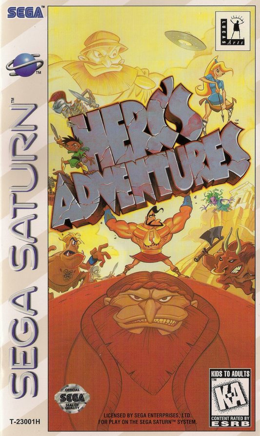 Herc's Adventures - Sega Saturn