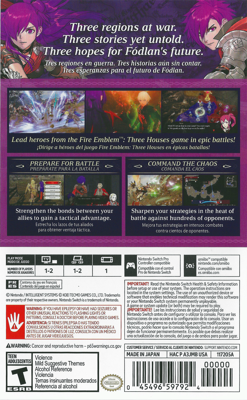 Fire Emblem Warriors: Three Hopes - Switch