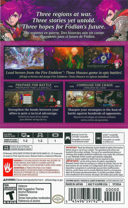 Fire Emblem Warriors: Three Hopes - Switch
