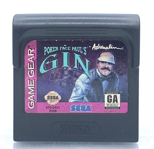 Poker Face Paul's Gin - Game Gear