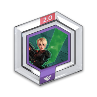 Hexagonal Power Disc | Calhoun's Command - Disney Infinity 2.0