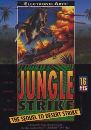 Jungle Strike (EA Cartridge) - Genesis