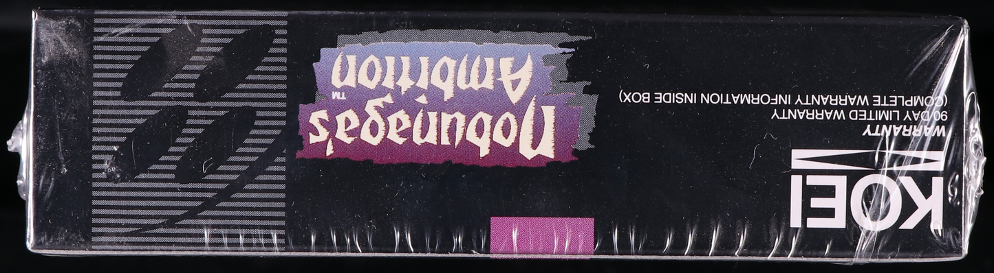Nobunaga's Ambition SNES 9.4 A+ - NEBRASKA COLLECTION