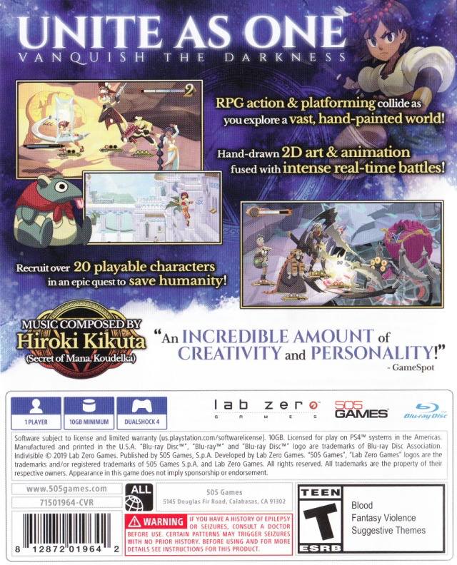 Indivisible - PS4